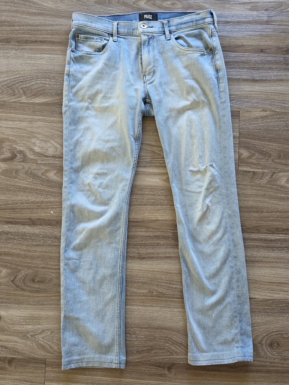PAIGE Federal Men's Slim Straight Jeans